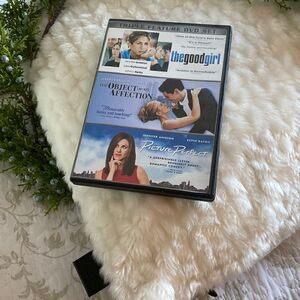 3 DVD Set The good Girl , The Object of my Affection, Picture Perfect DVD